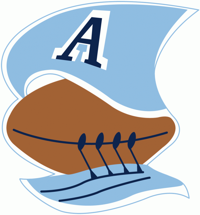 toronto argonauts 1976-1988 primary logo iron on transfers for T-shirts